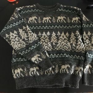 Eddie Bauer winter sweater